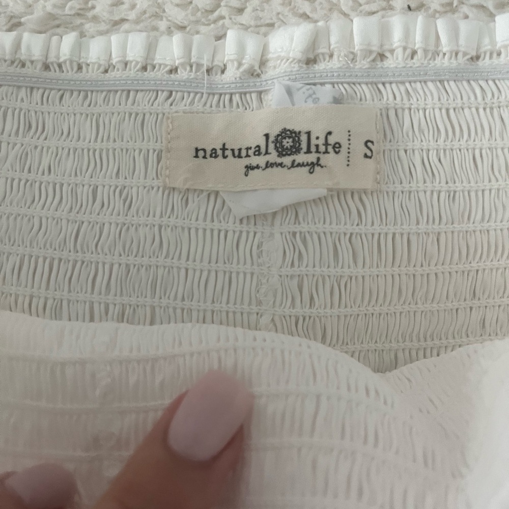 Natural life white skirt - Picture 3 of 3